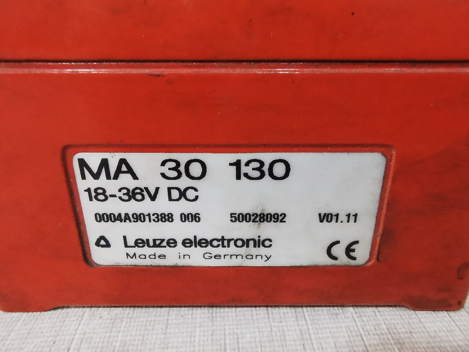 Leuze MA-30-130 Leuze MA 30 130 18-36V DC 3
