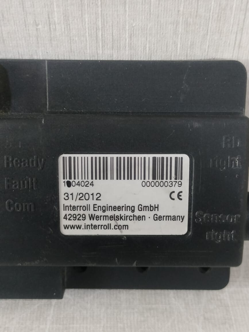 INTERROLL 1004024 31/2012 INTERROLL SegmentControl for RollerDrive 1004024 31/2012 8