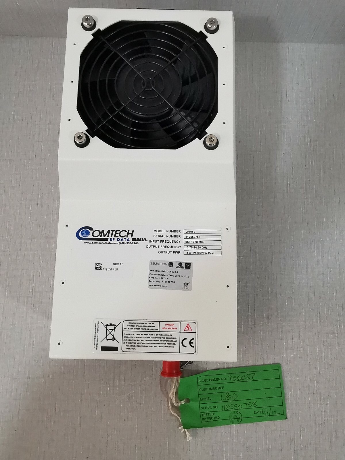 COMTECH LPK0-3 COMRESSION POINT 17695-01