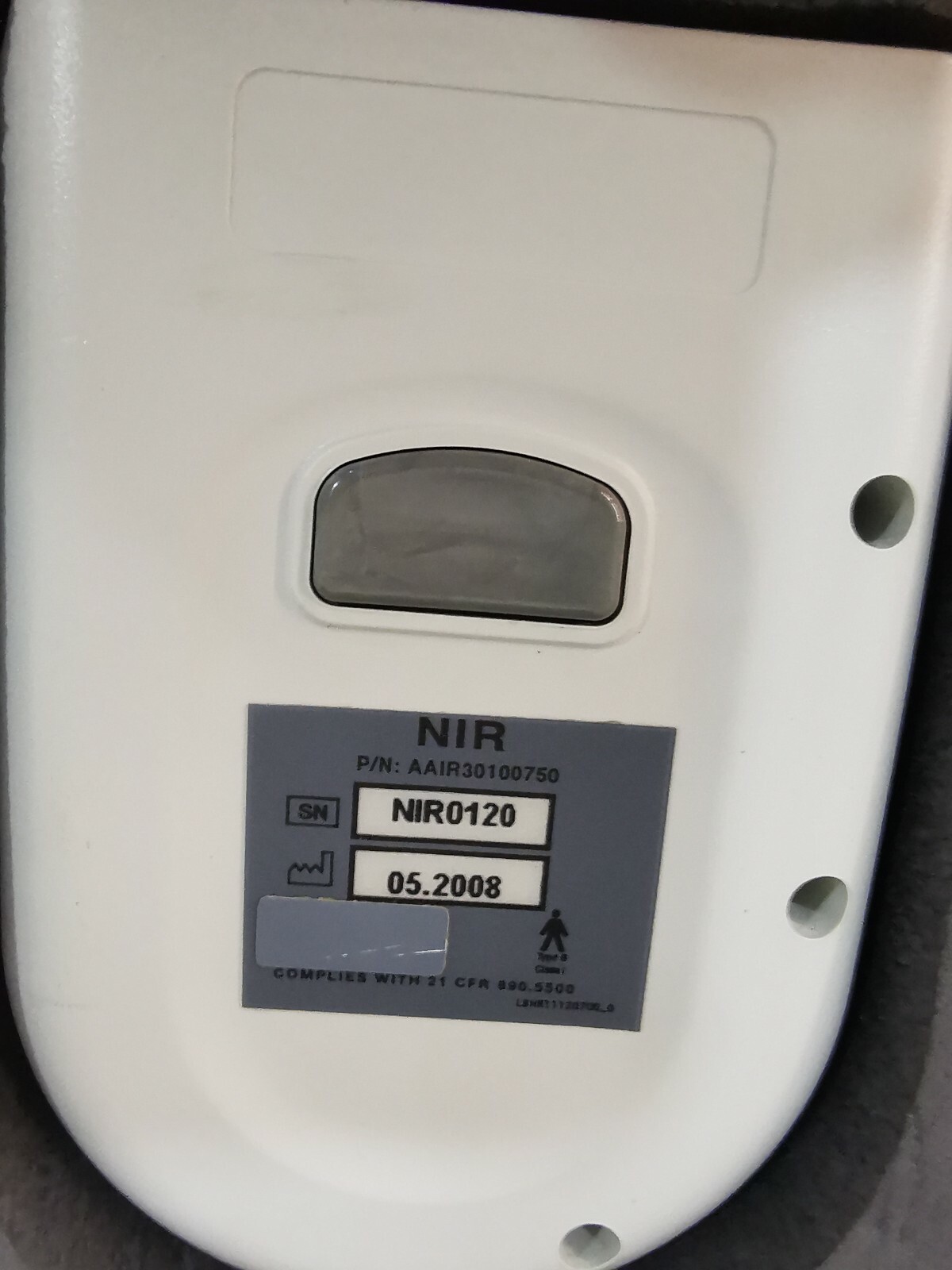 NIR AAIR30100750 NIR AAIR30100750 / NIR0120 LASER TREATMENT HEAD 11.2013 4