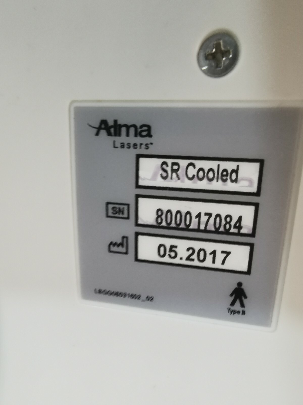 Alma 800017084 / 05.2017 Alma SR COOLED LASER HANDPIECE 800017084 / 05.2017 7