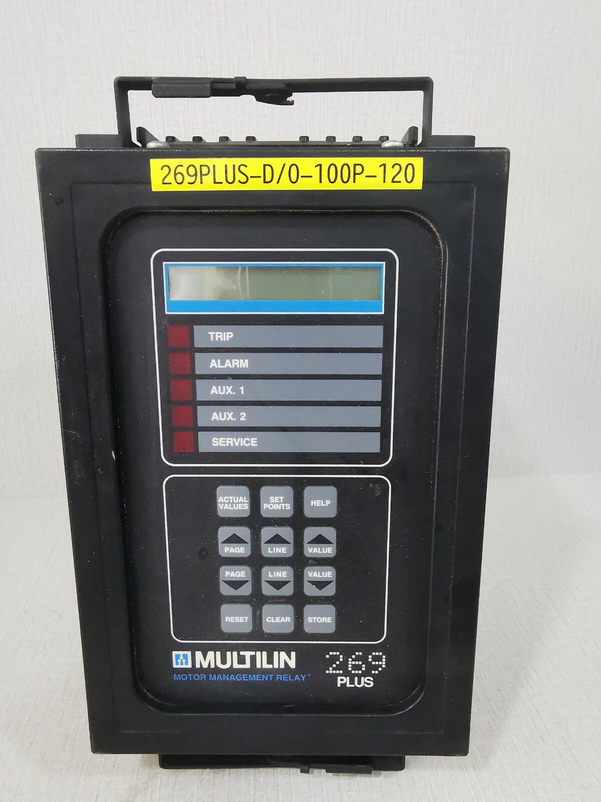 Multilin 269PLUS-D/0-100P-120 Multilin 269 PLUS MOTOR MANAGEMENT RELAY 269PLUS-D/0-100P-120 4