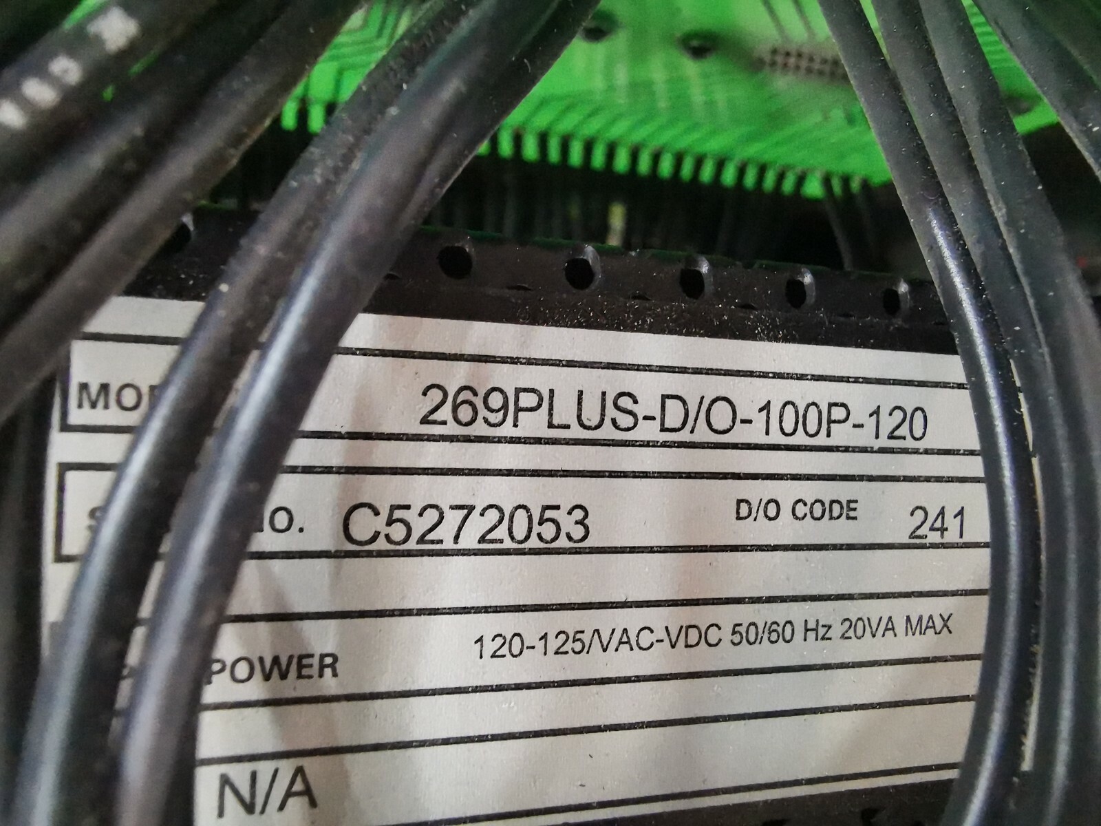 Multilin 269PLUS-D/0-100P-120 Multilin 269 PLUS MOTOR MANAGEMENT RELAY 269PLUS-D/0-100P-120 7