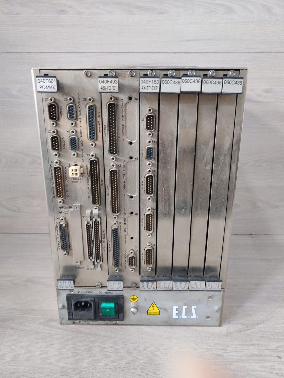 ECS 040F661 ECS 040F661 PC-MMX / 040F493 / 040F163/060C436 110-230V 50/60Hz 4