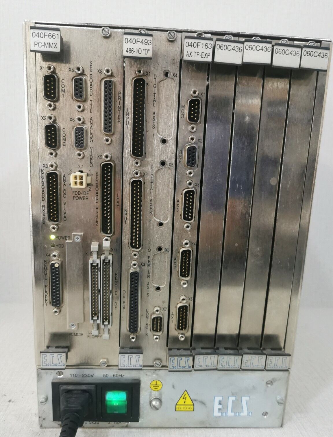 ECS 040F661 PC-MMX / 040F493 / 040F163/060C436 110-230V 50/60Hz-TRIED & TESTED