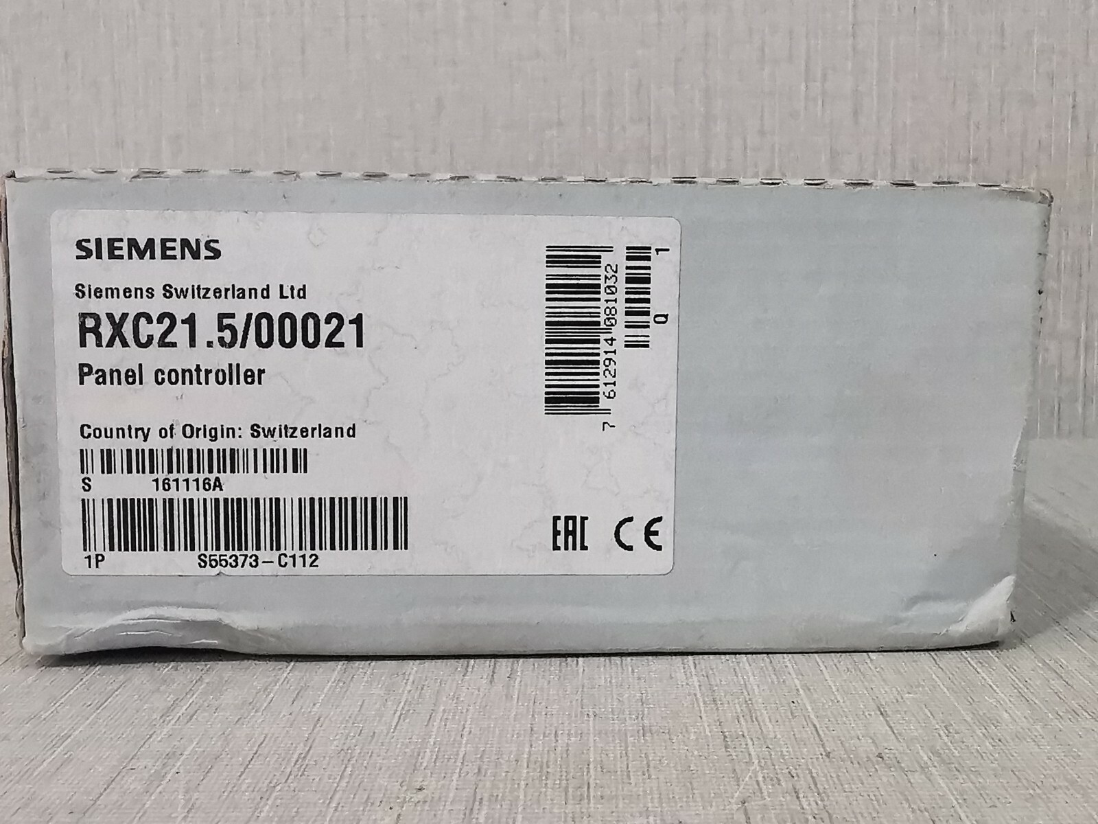 Siemens RXC21.5/00021 SIEMENS RXC21.5/00021 AC 230V-12VA PANEL CONTROLLER 2