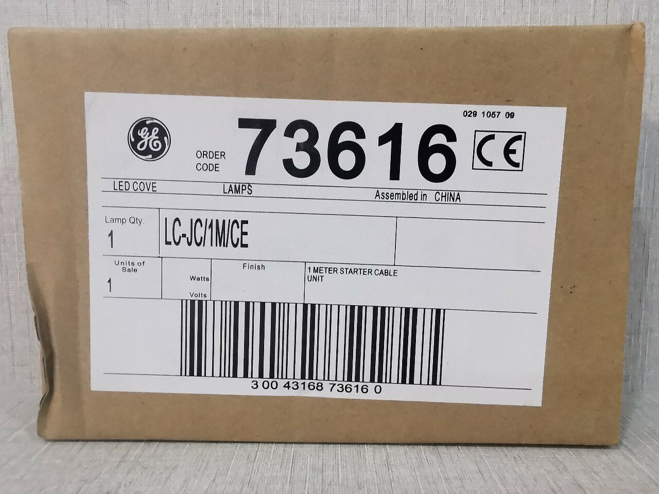 GE 73616 LC-JC/1M/CE GE 73616 LC-JC/1M/CE LED COVE 2
