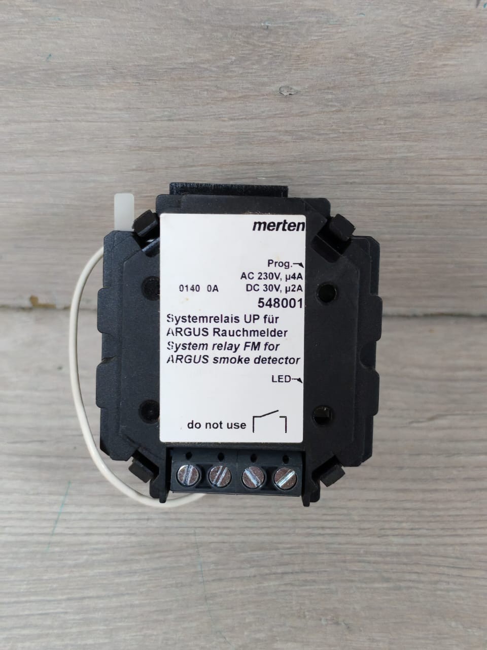 Merten ARGUS-548001 MERTEN ARGUS 548001 RELAY SYSTEM 2
