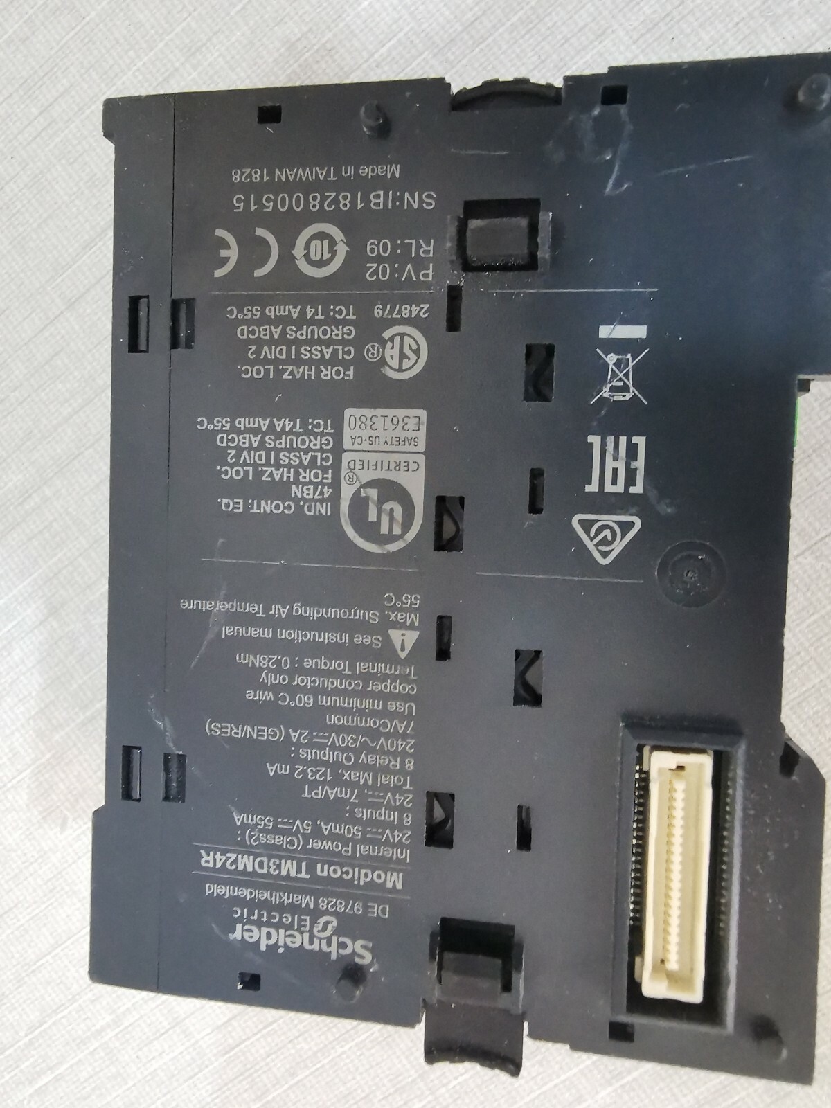 Schneider Electric TM3DM24R SCHNEIDER ELECTRIC TM3DM24R MODULE 3