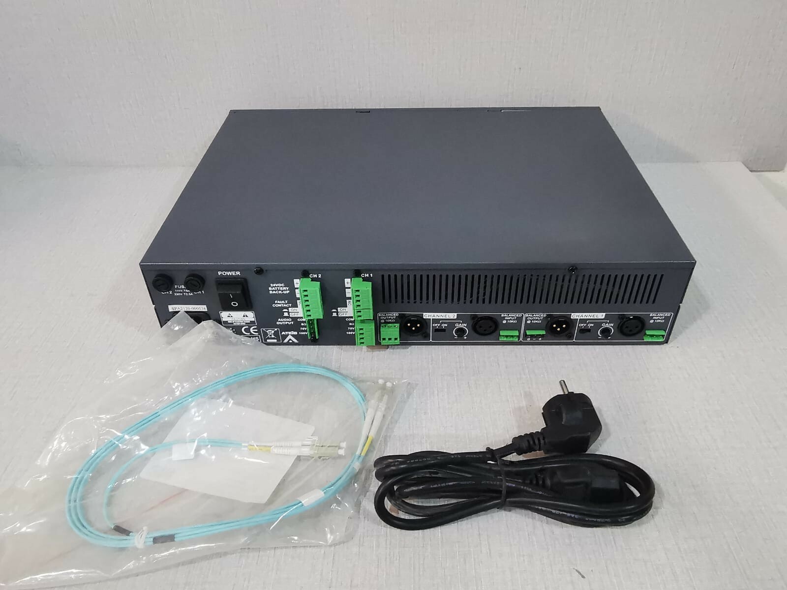 ATEIS SPA-2120 ATEIS SPA-2120 POWER AMPLIFIER 6