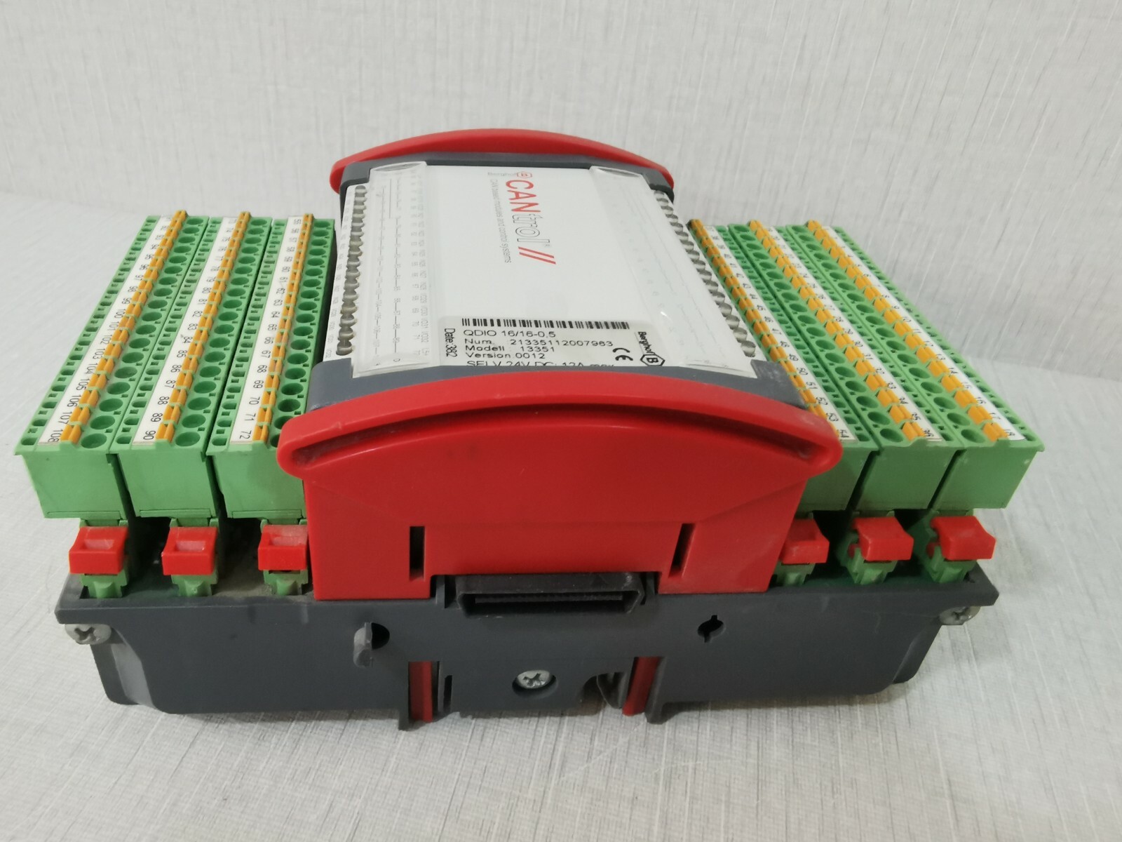 Berghof QDIO 16/16-0 5 Berghof CANtrol 13351 Module QDIO 16/16-0 5 3