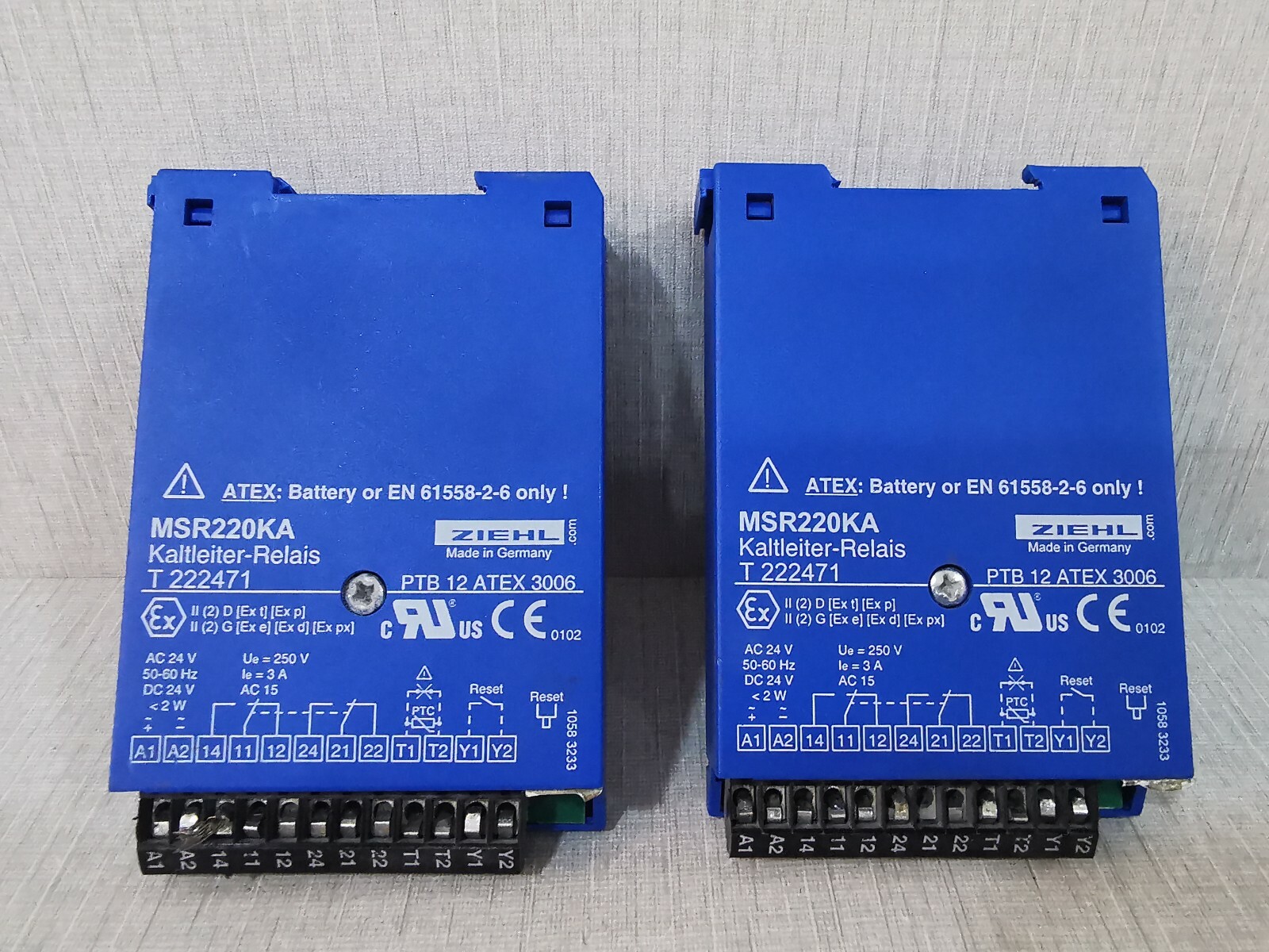 ZIEHL MSR220KA ZIEHL MSR220KA Motor Protection Relay 2