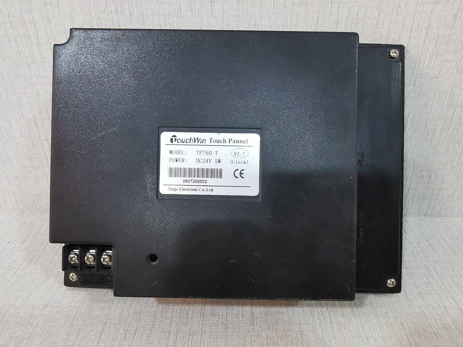 TouchWin TP760-T V2.7 TouchWin Touch Pannel TP760-T V2.7 DC24V 5W- W/O ANY ACCESSORIES 4