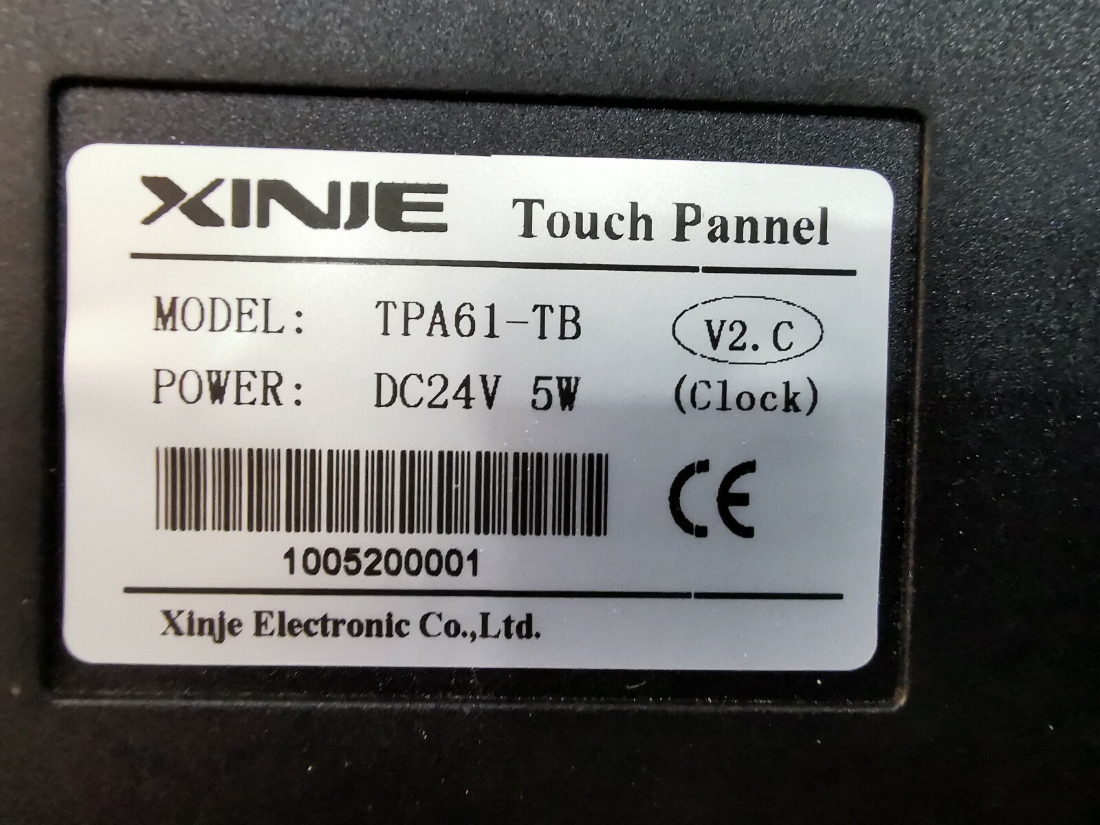 XINJE TPA61-TB Touch Pannel 4