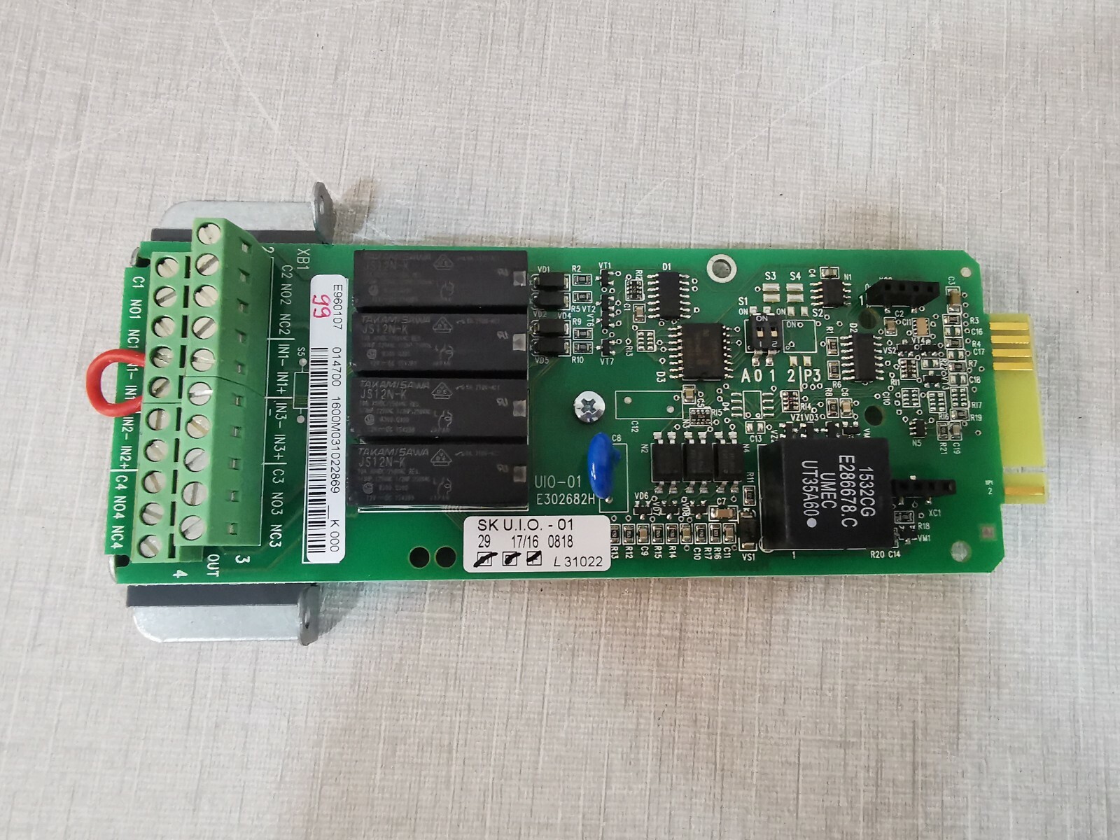 Unbranded UI0-01 E302682H UI0-01 E302682H BOARD SK U.I.O-01 2