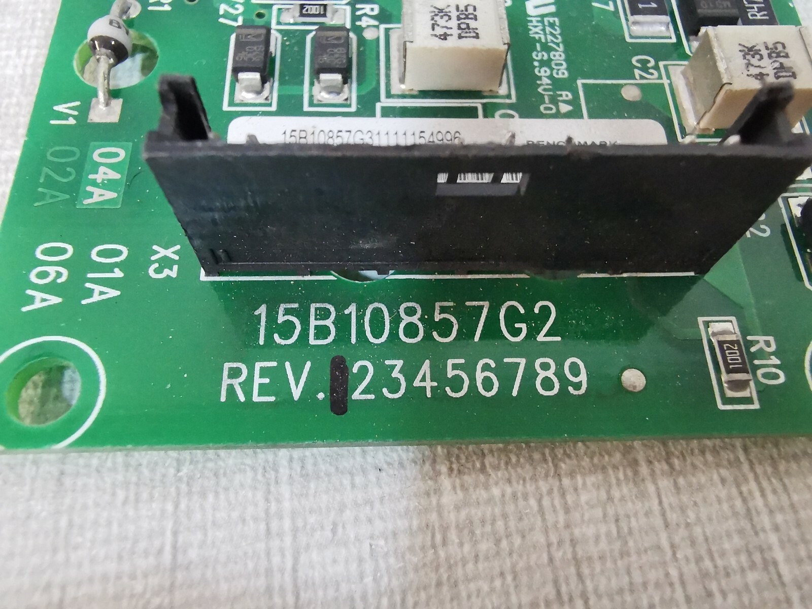 Benchmark 15B10857G2 BENCHMARK 15B10857G2 REV. 1 CONTROL BOARD 2