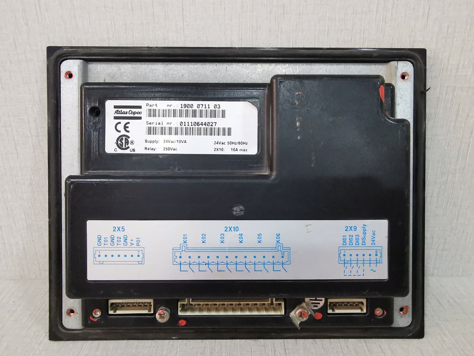 ATLAS COPCO COPCO-1900-0711 ATLAS COPCO 1900 0711 03 ELEKTRONIKON I 2