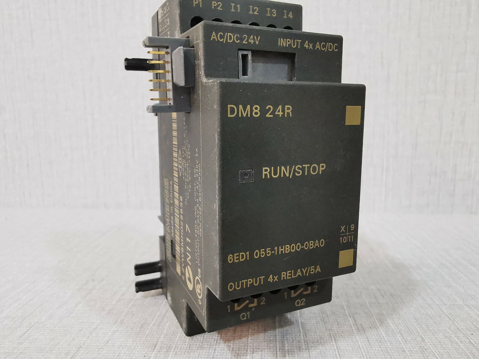 Siemens 6ED1 055-1HB00-0BA0 SIEMENS DM8 24R OUTPUT 4x RELAY 6ED1 055-1HB00-0BA0 3