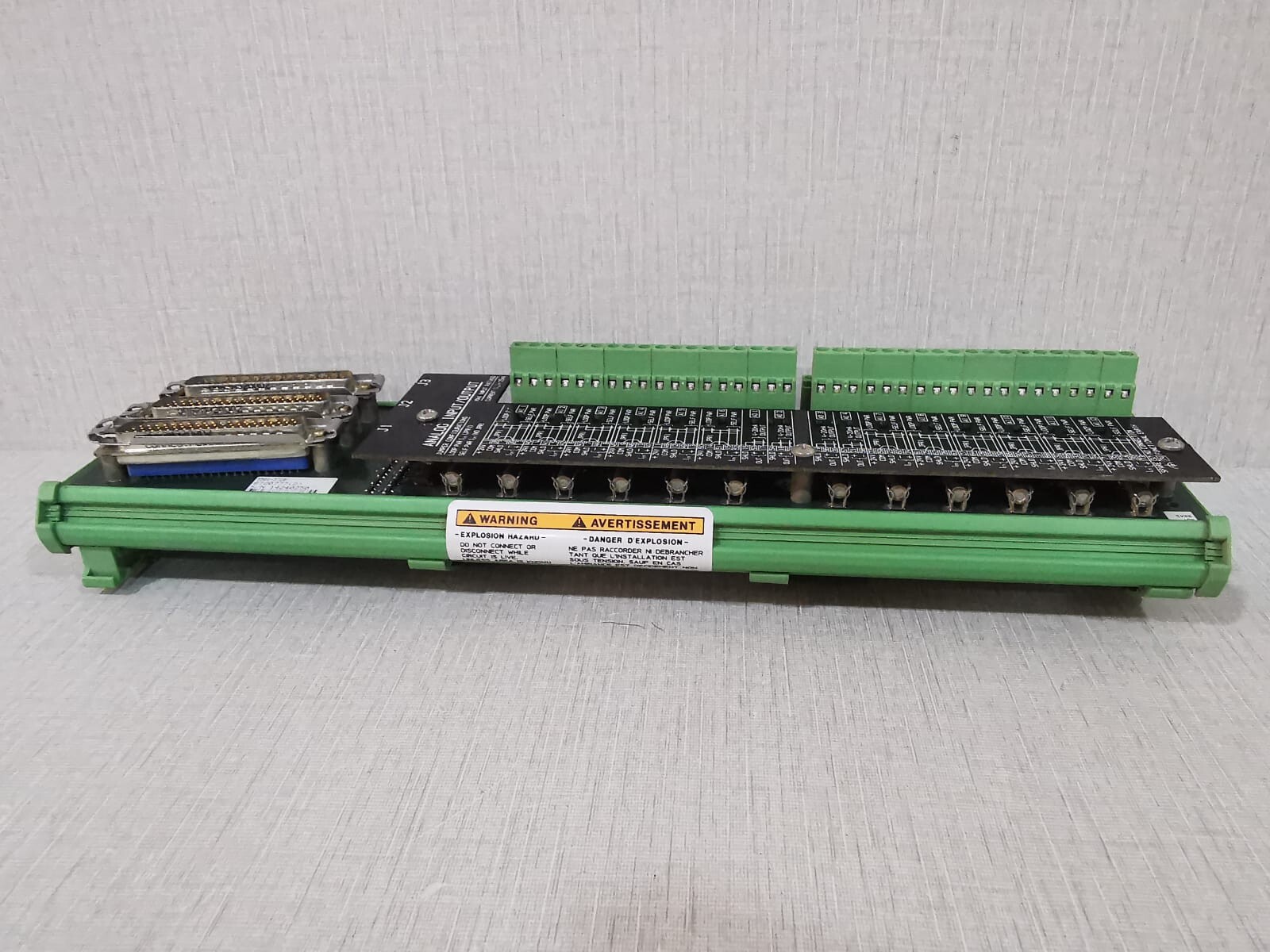 Woodward 5501-372 REV B WOODWARD 5501-372 REV B HIGH DENSITY ANALOG I/O TRIPLEX MODULE 4