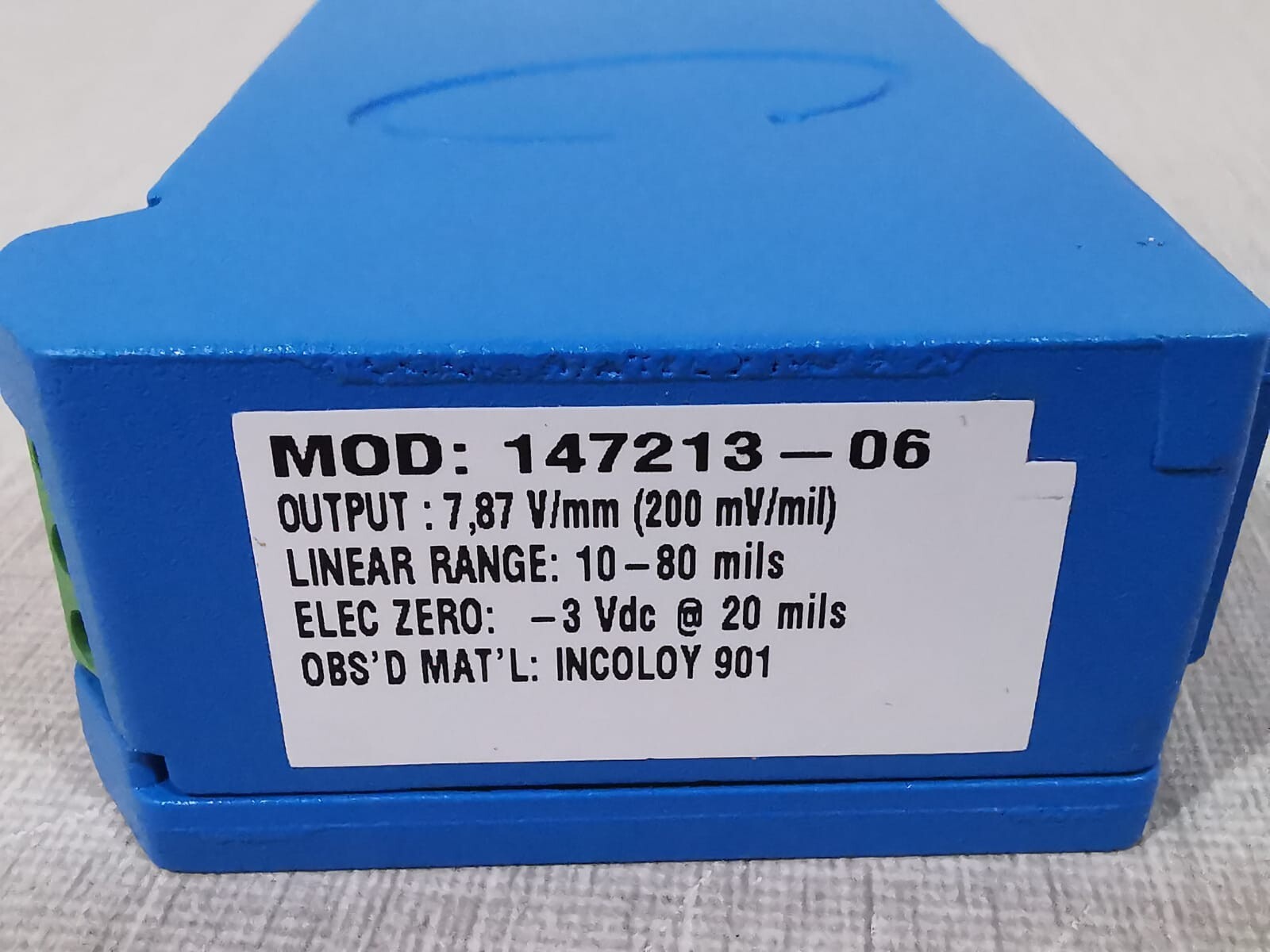 Bently Nevada 18745-XX / 7200 Bently Nevada 18745-XX / 7200 5/8mm Proximitor Sensor 147213-06 5