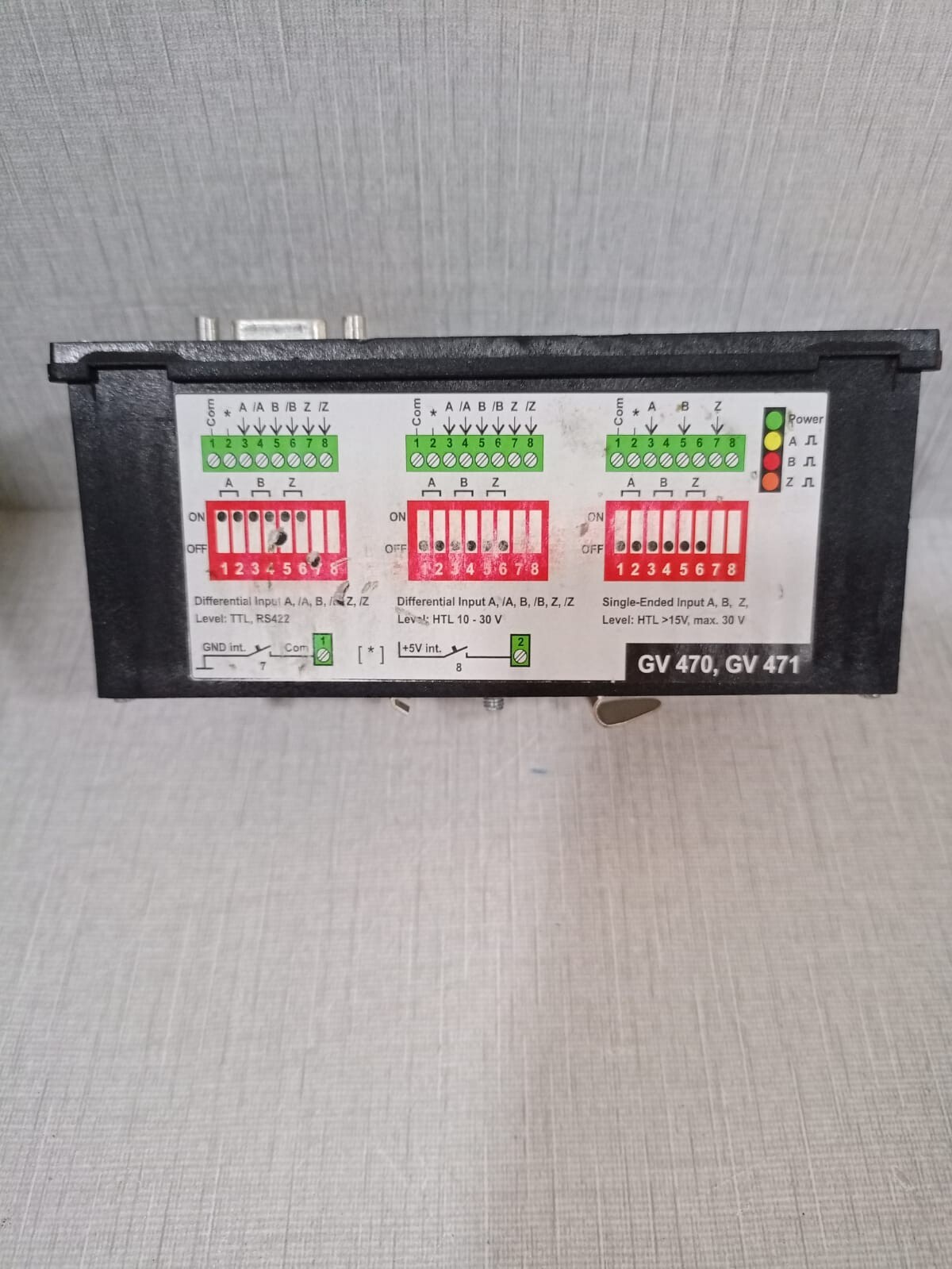 Motrona GV471 Motrona GV471 ENCODER PULSE SPLITTER 3