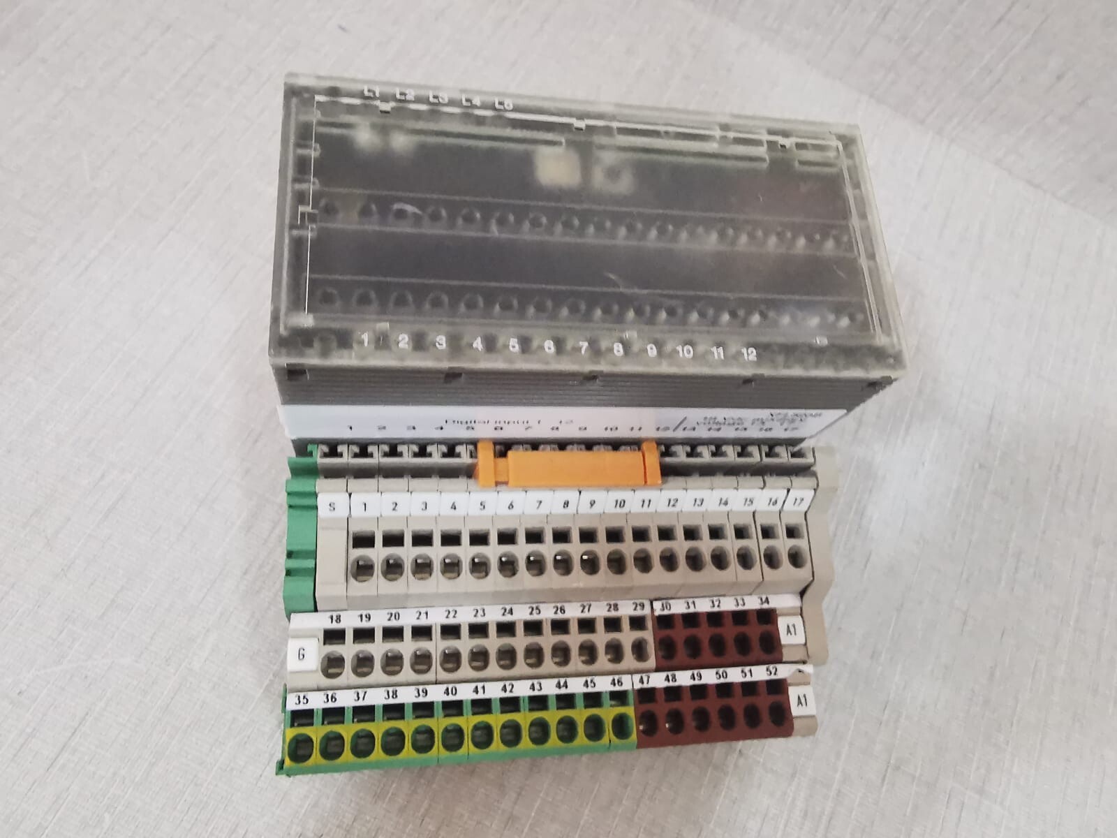 Honeywell XSL-513 HONEYWELL XFL523B / XSL 513 INPUT MODULE & TERMINAL BLOCK 2