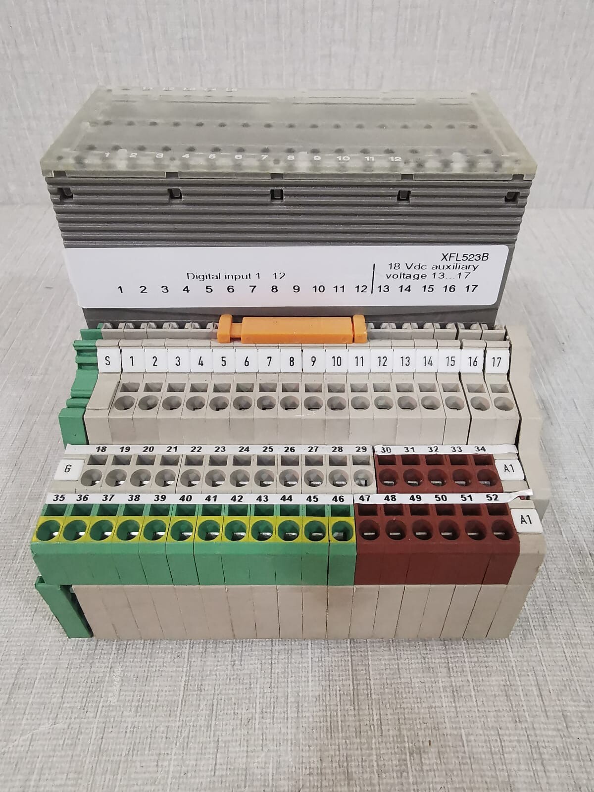 Honeywell XSL-513 HONEYWELL XFL523B / XSL 513 INPUT MODULE & TERMINAL BLOCK 4