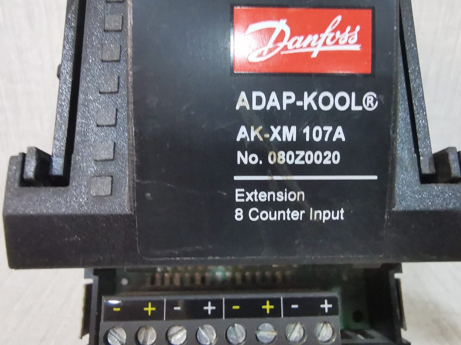 Danfoss AK-XM 107A Danfoss ADAP-KOOL Extension 8 Counter Input AK-XM 107A 4