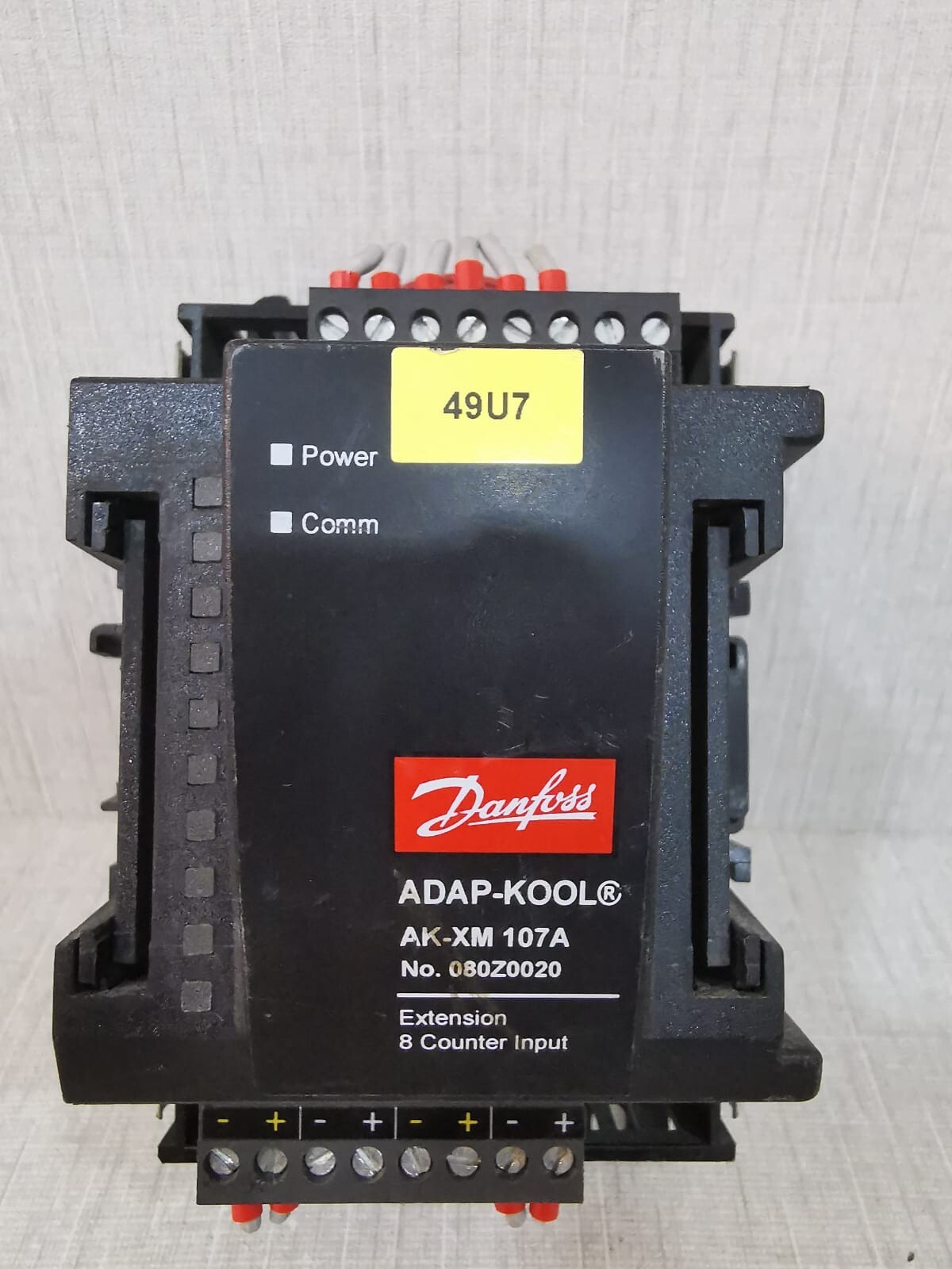 Danfoss ADAP-KOOL Extension 8 Counter Input AK-XM 107A