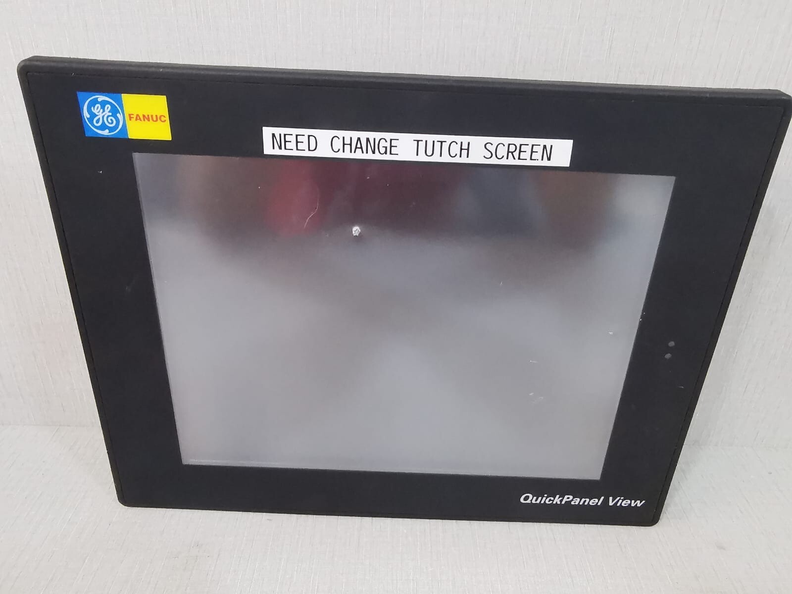GE FANUC IC754VGI12CTD-DG Quick Panel View ES1221 Need change Screen