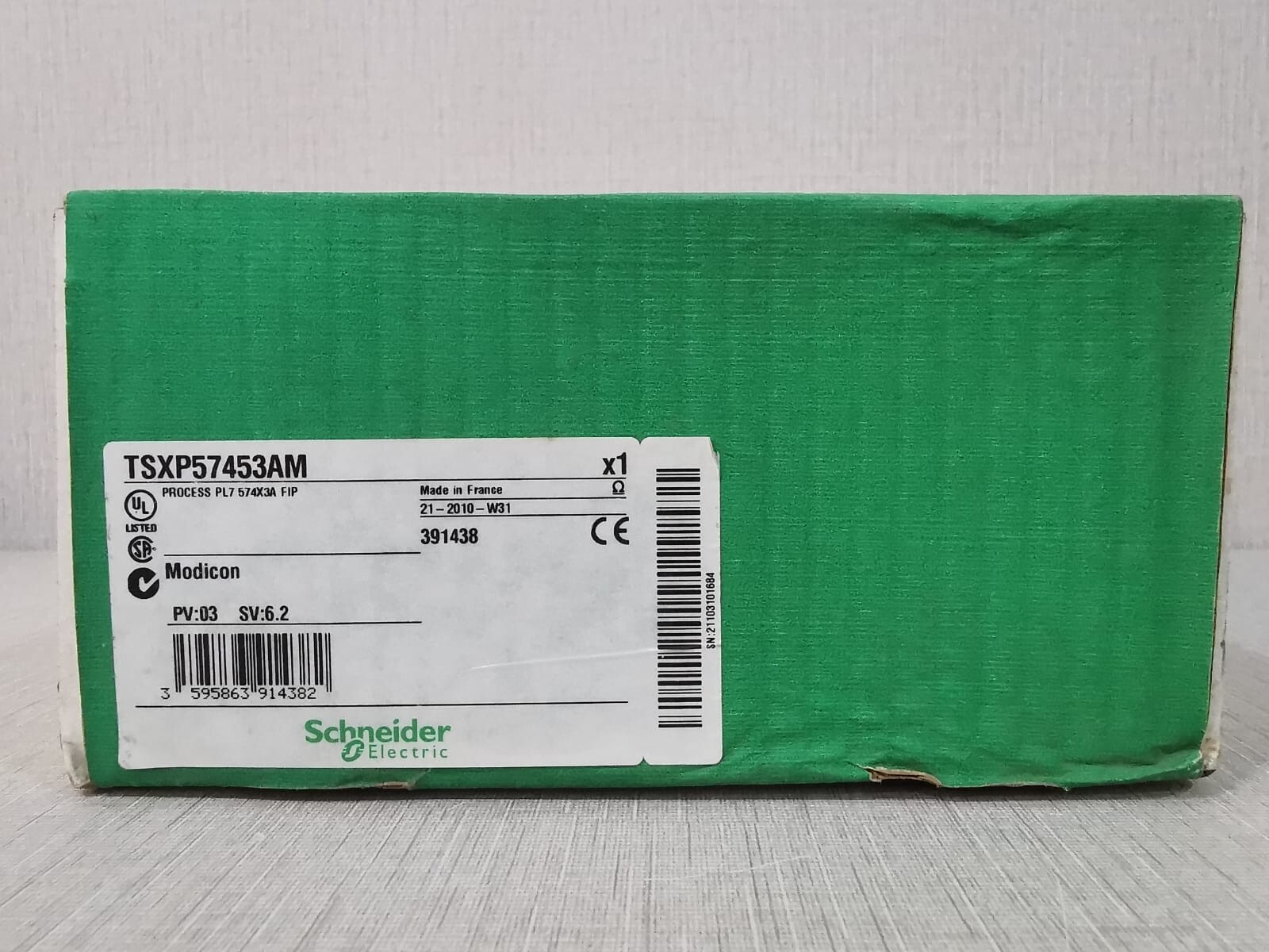 Schneider Electric P57453AM Schneider Electric TSX P57453AM Processor Module TSX P57453A 4