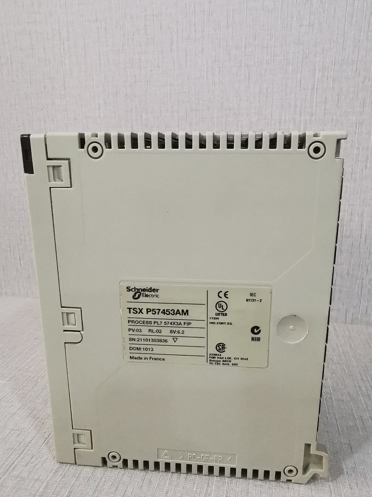 Schneider Electric P57453AM Schneider Electric TSX P57453AM Processor Module TSX P57453A 7