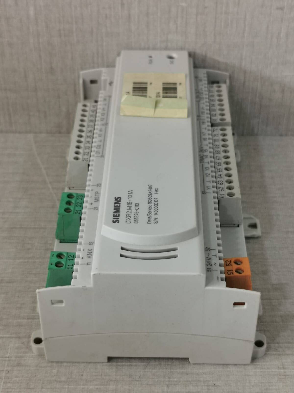 Siemens M18-101A SIEMENS DXR2.M18-101A Compact Room Automation Station 6