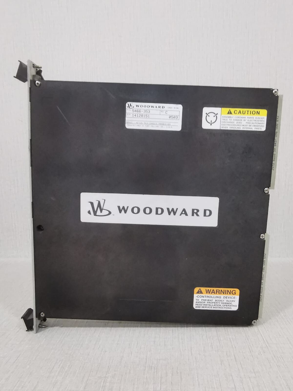 Woodward 5466-353 WOODWARD 5466-353 REV C NETCON MAIN CHASSIS TRANSCEIVER 2