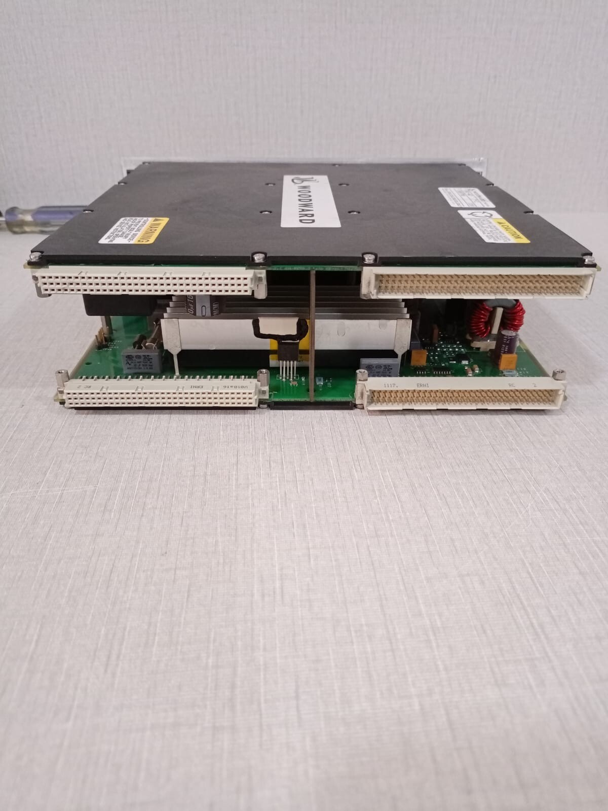 Woodward 5501-467 WOODWARD 5501-467 REV. C MICRONET SIMPLEX POWER SUPPLY 220 VOLT 4