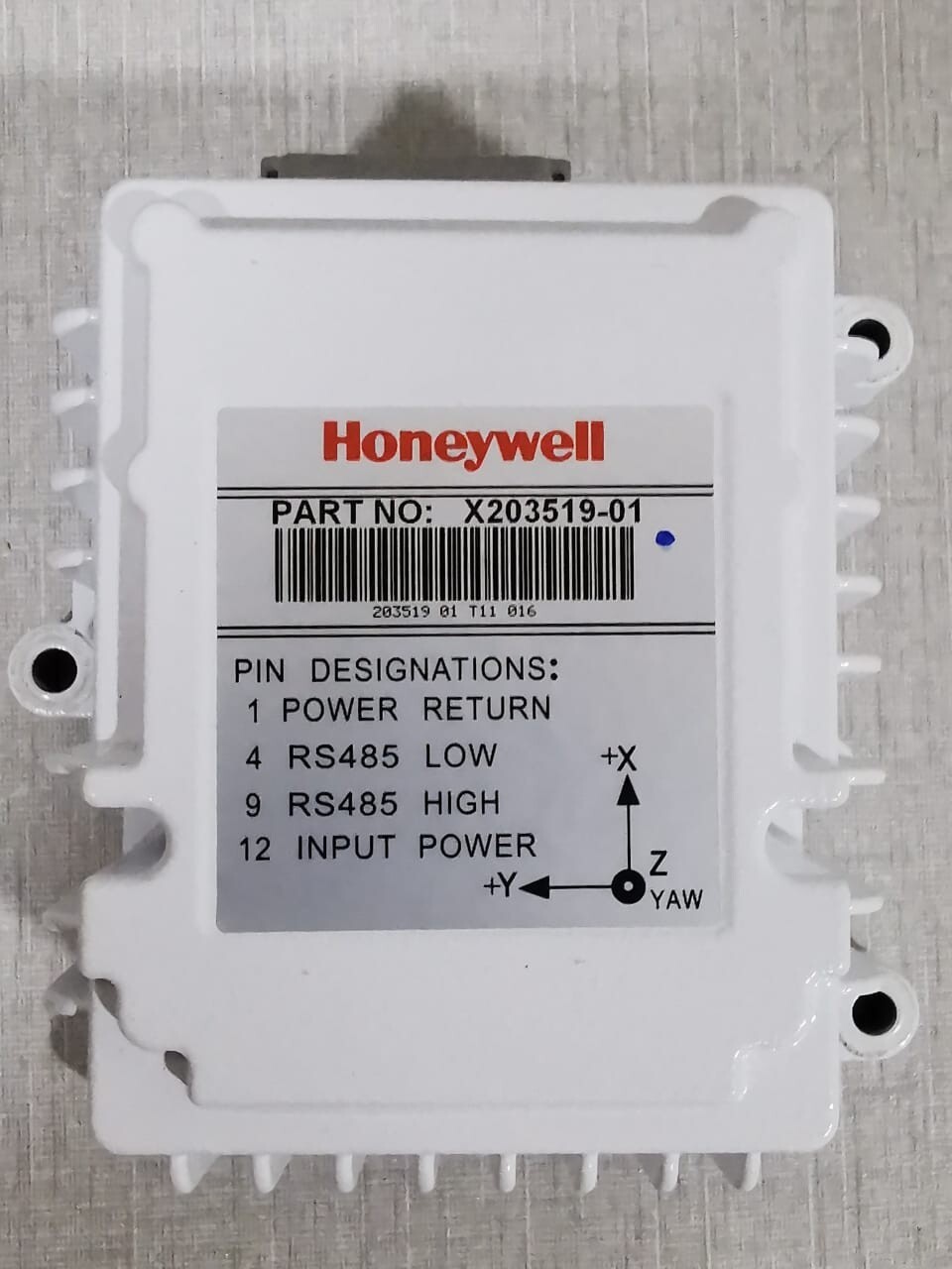 Honeywell X203519-01