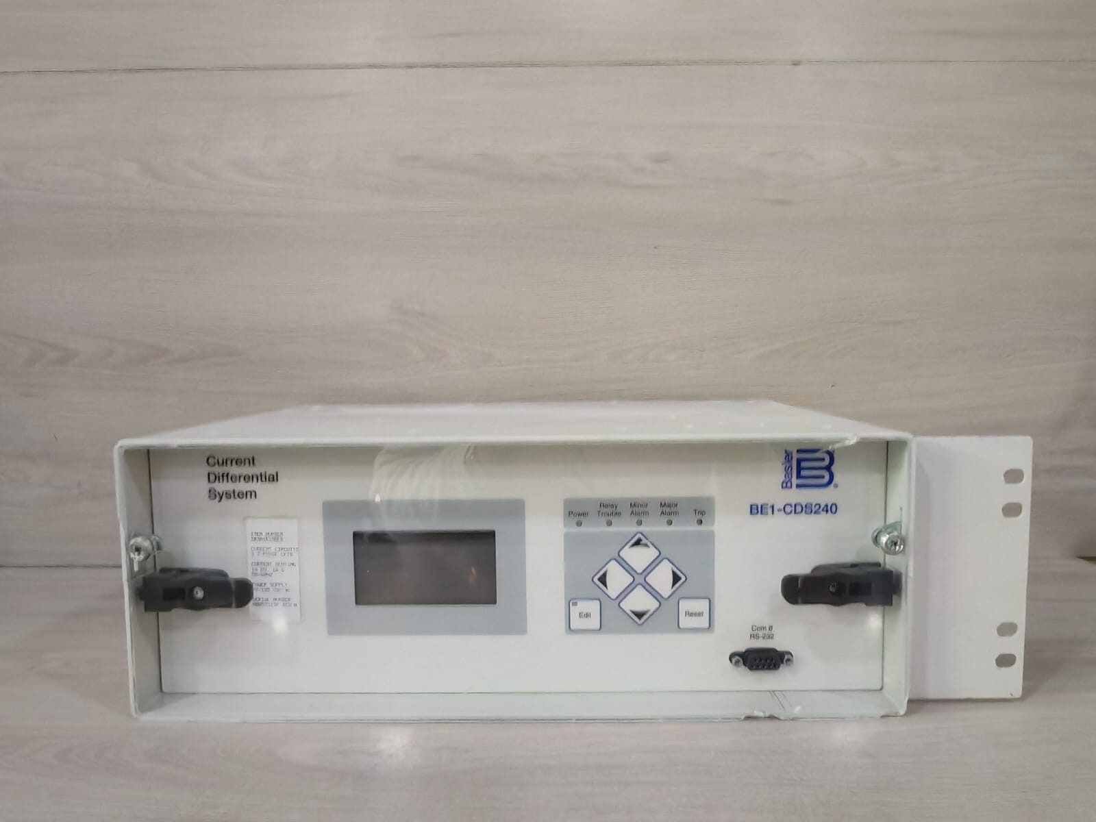 Basler BE1-CDS240 Basler BE1-CDS240 CURRENT DIFFERENTIAL SYSTEM 48/ 125 Vac /Dc 10