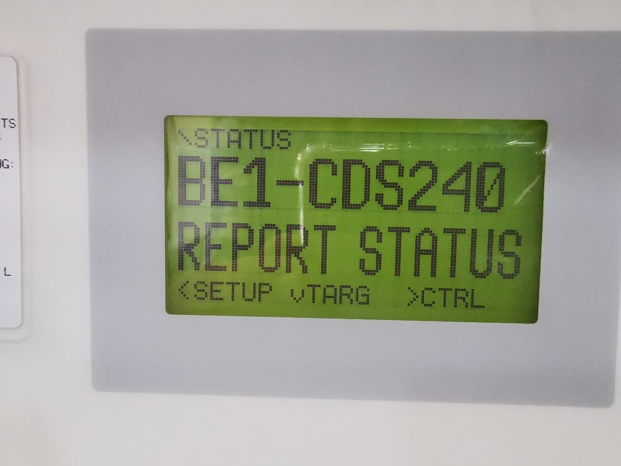 Basler BE1-CDS240 Basler BE1-CDS240 CURRENT DIFFERENTIAL SYSTEM 24Vdc 3