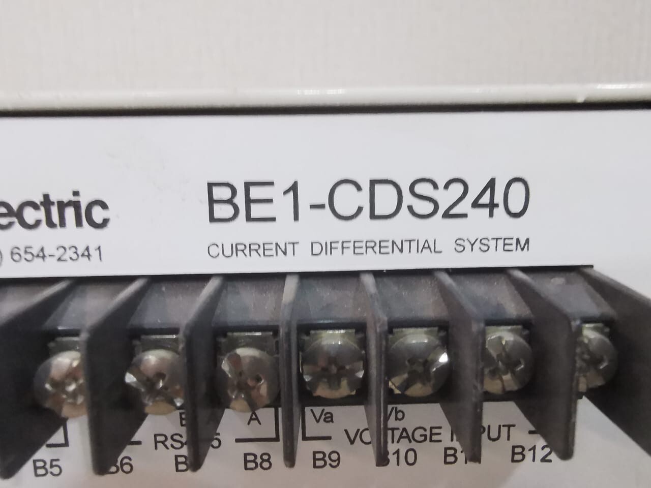 Basler BE1-CDS240 Basler BE1-CDS240 CURRENT DIFFERENTIAL SYSTEM 24Vdc 9