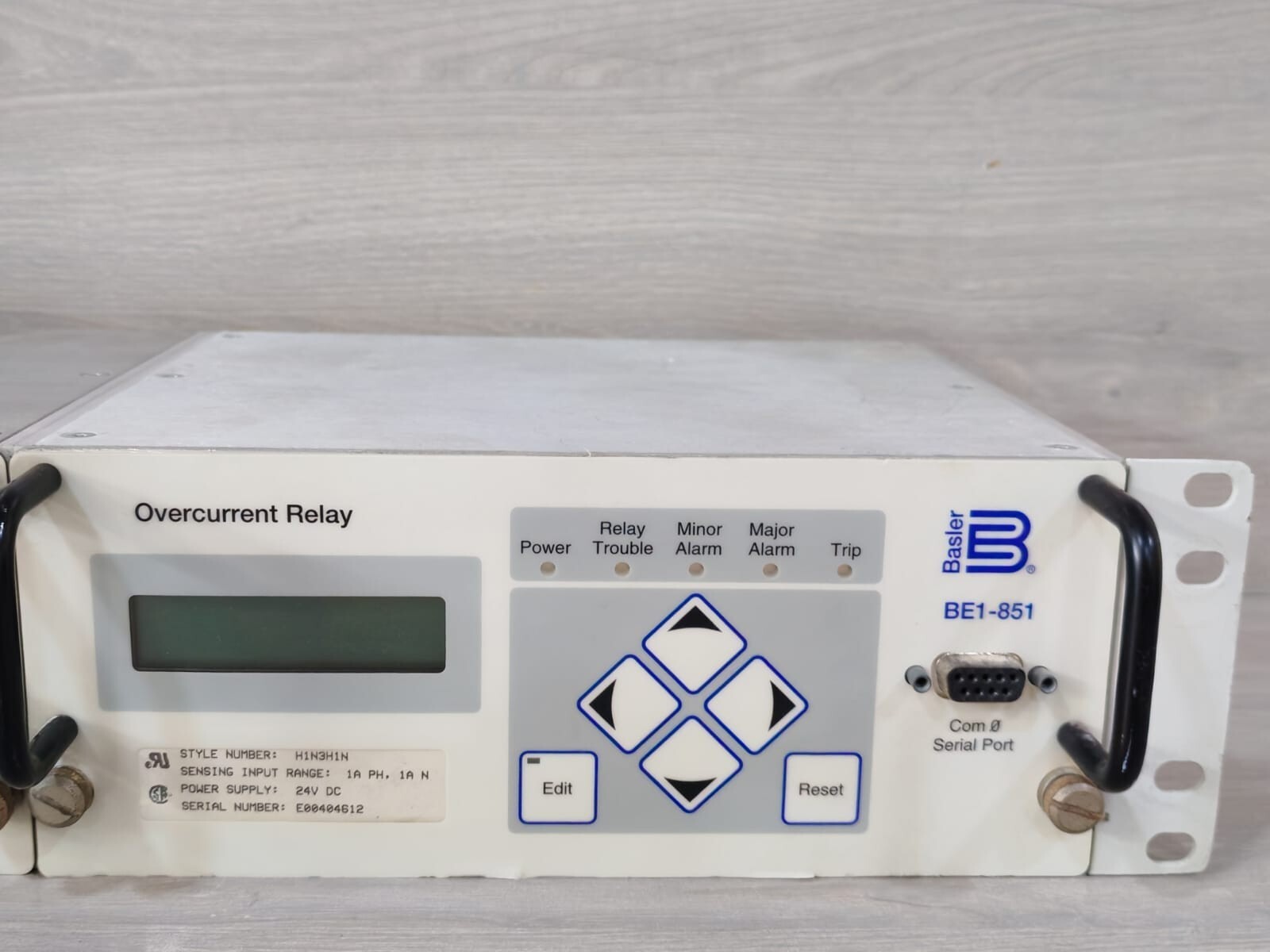 Basler BE1-851 & BE!-GPS Basler BE1-851 Over Current Relay with BE1-GPS Generator Protection Relay 6