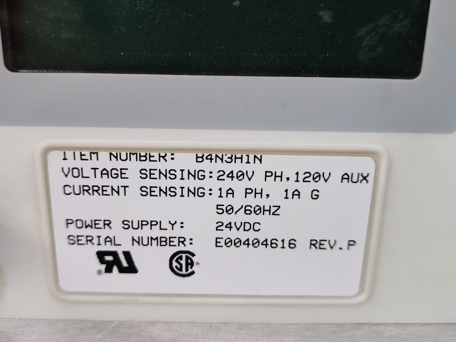 Basler BE1-851 & BE!-GPS Basler BE1-851 Over Current Relay with BE1-GPS Generator Protection Relay 8