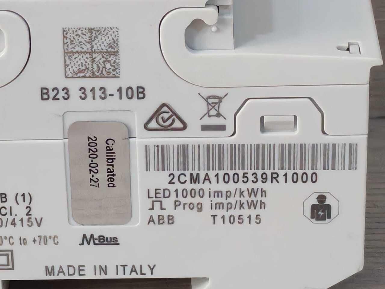 ABB 2CMA100539R1000 ABB B23 313-10B Electricity Meter 2CMA100539R1000 4