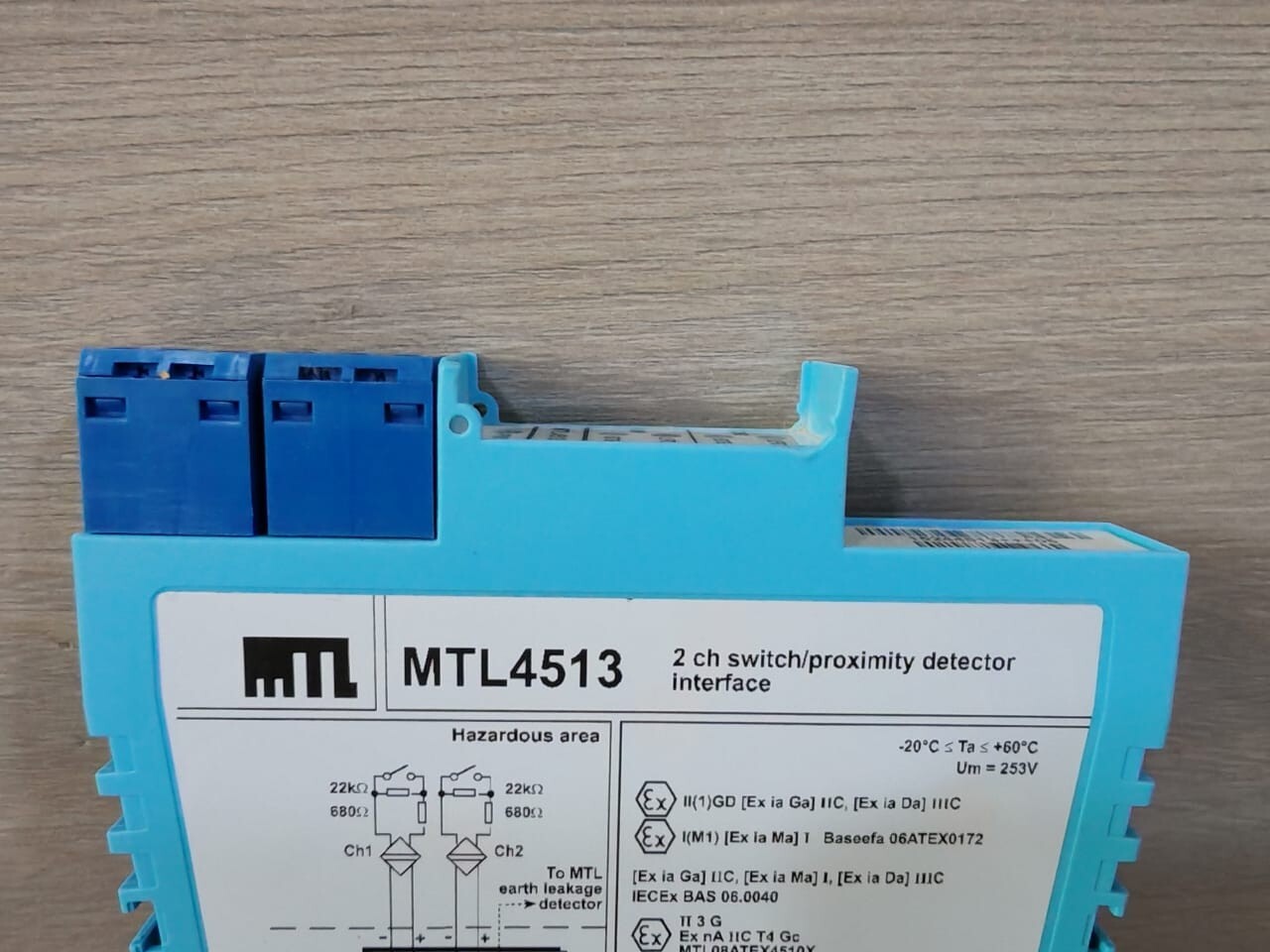 MTL MTL4513 MTL4513 Proximity Detector Interface 2 ch Switch MTL 3