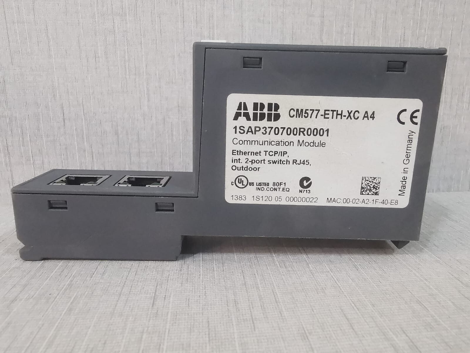 ABB 1SAP370700R0001 ABB CM577-ETH-XC A4 Communication Module 1SAP370700R0001 2