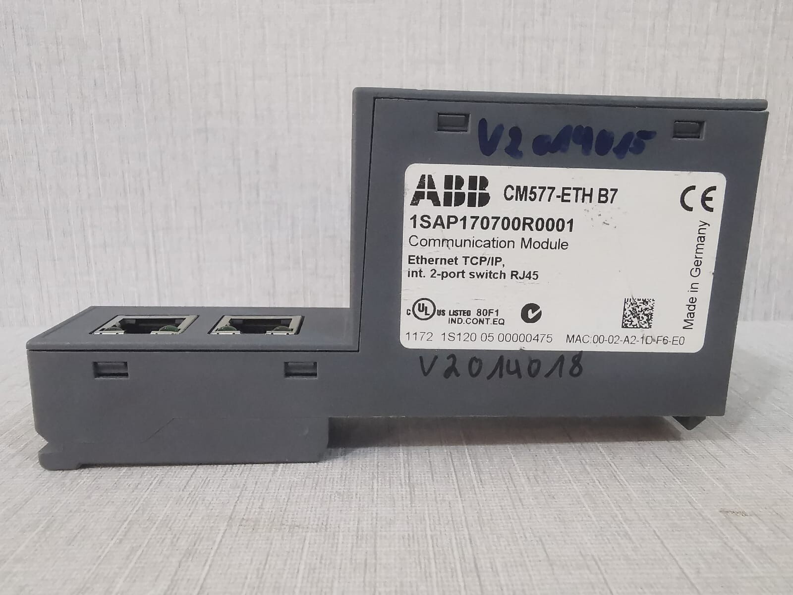 ABB 1SAP170700R0001 ABB CM577-ETH B7 Communication Module 1SAP170700R0001 3