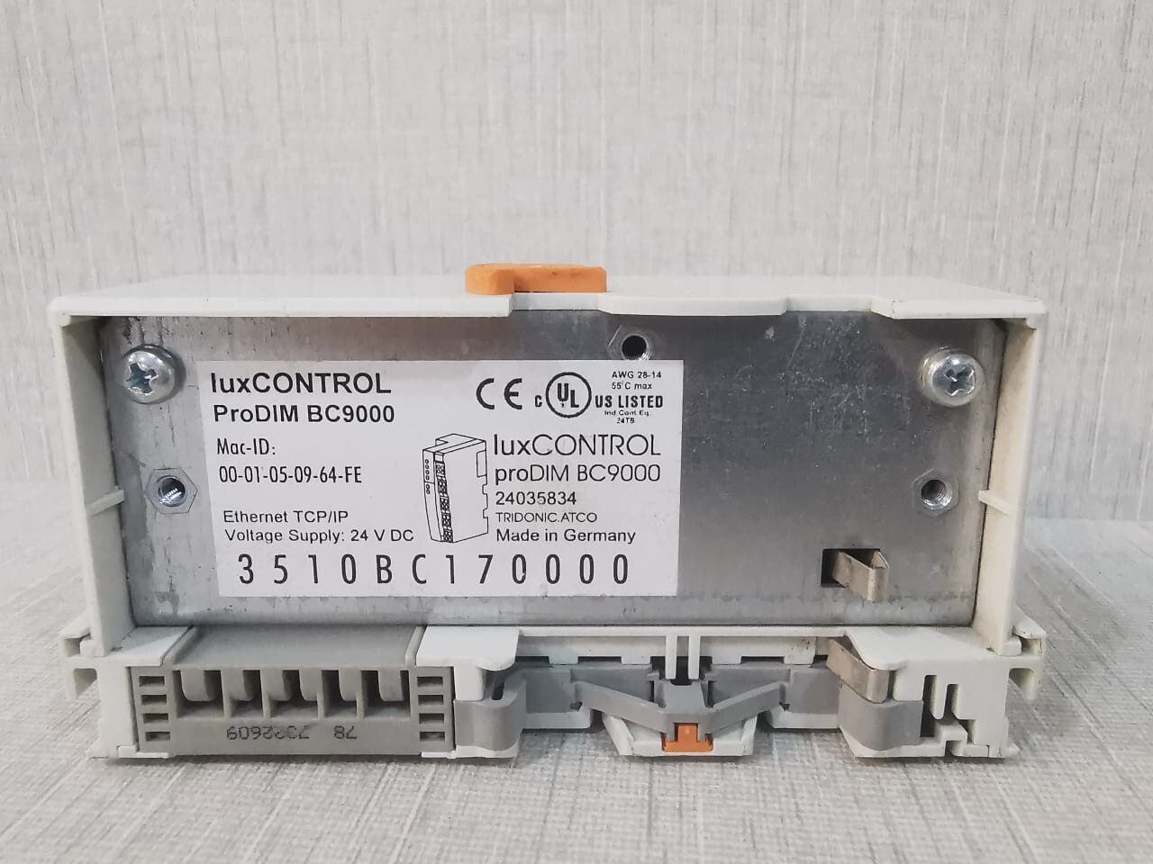 luxCONTROL ProDIM BC9000 luxCONTROL ProDIM BC9000 Ethernet TCP/IP 3