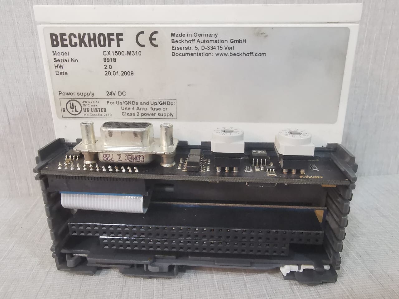 Beckhoff CX1500-M310 BECKHOFF CX1500-M310 MODULE 2