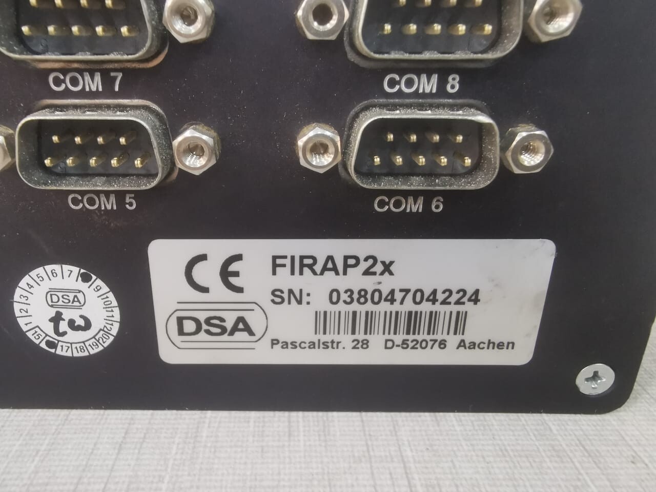 DSA FIRAP2X DSA FIRAP2x 2