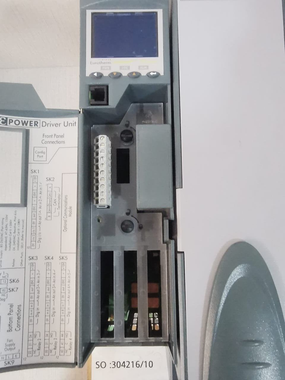 DSA FIRAP2x Eurotherm LA029534U503 230VAC EPOWER DRIVER UNIT 3PH-250A 5