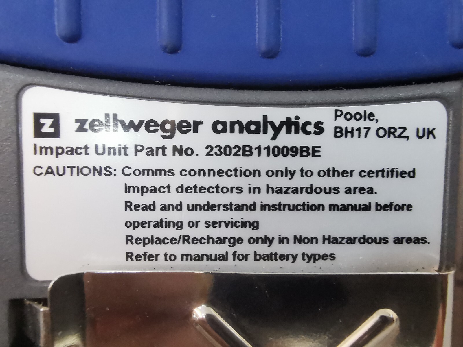 Honeywell 2302B11009BE Neotronics Impact Pro Gas Detection Unit 2302b11009BE 7